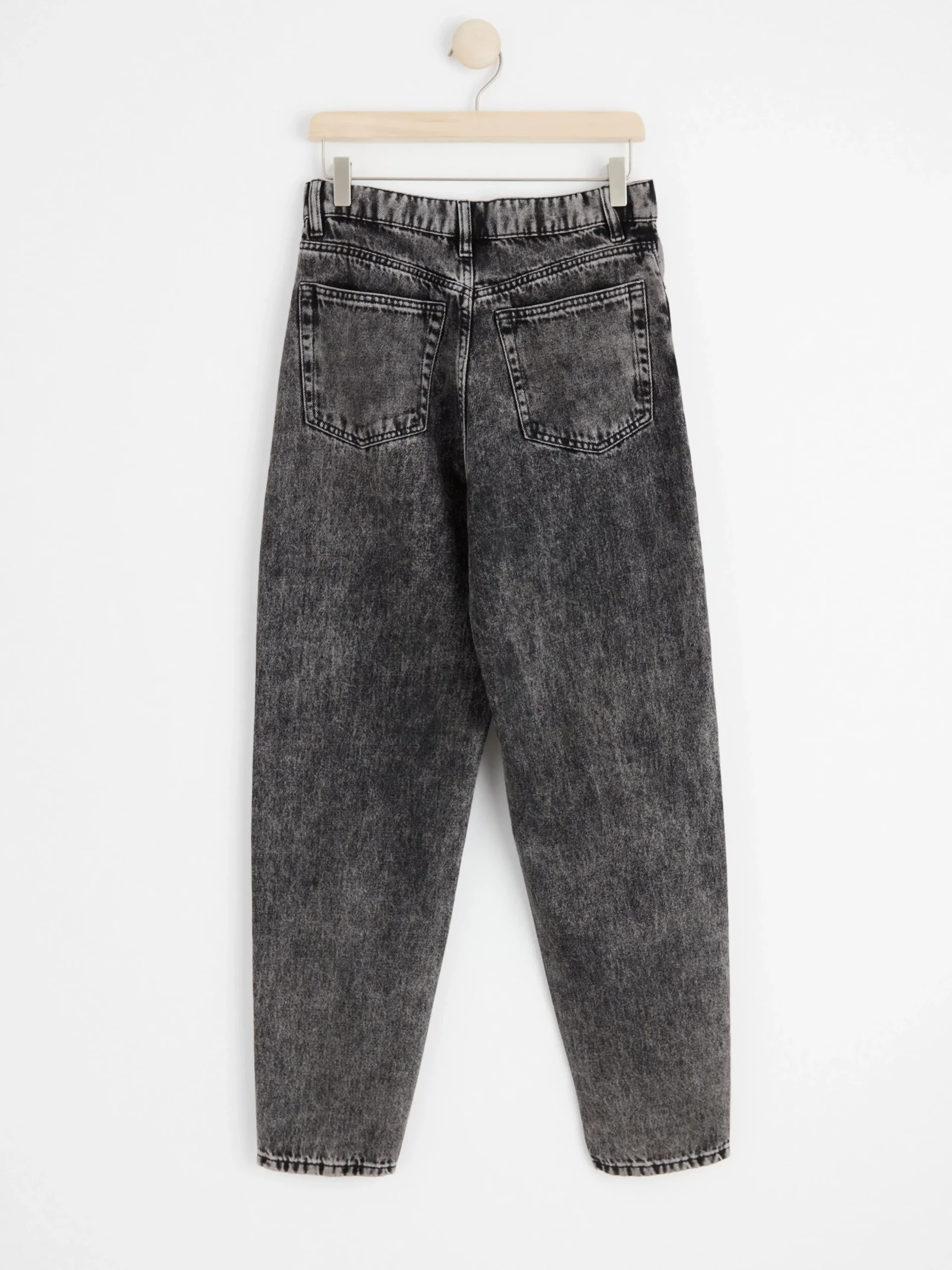 Jeans>Lindex Pam Mom High Waist Jeans Black