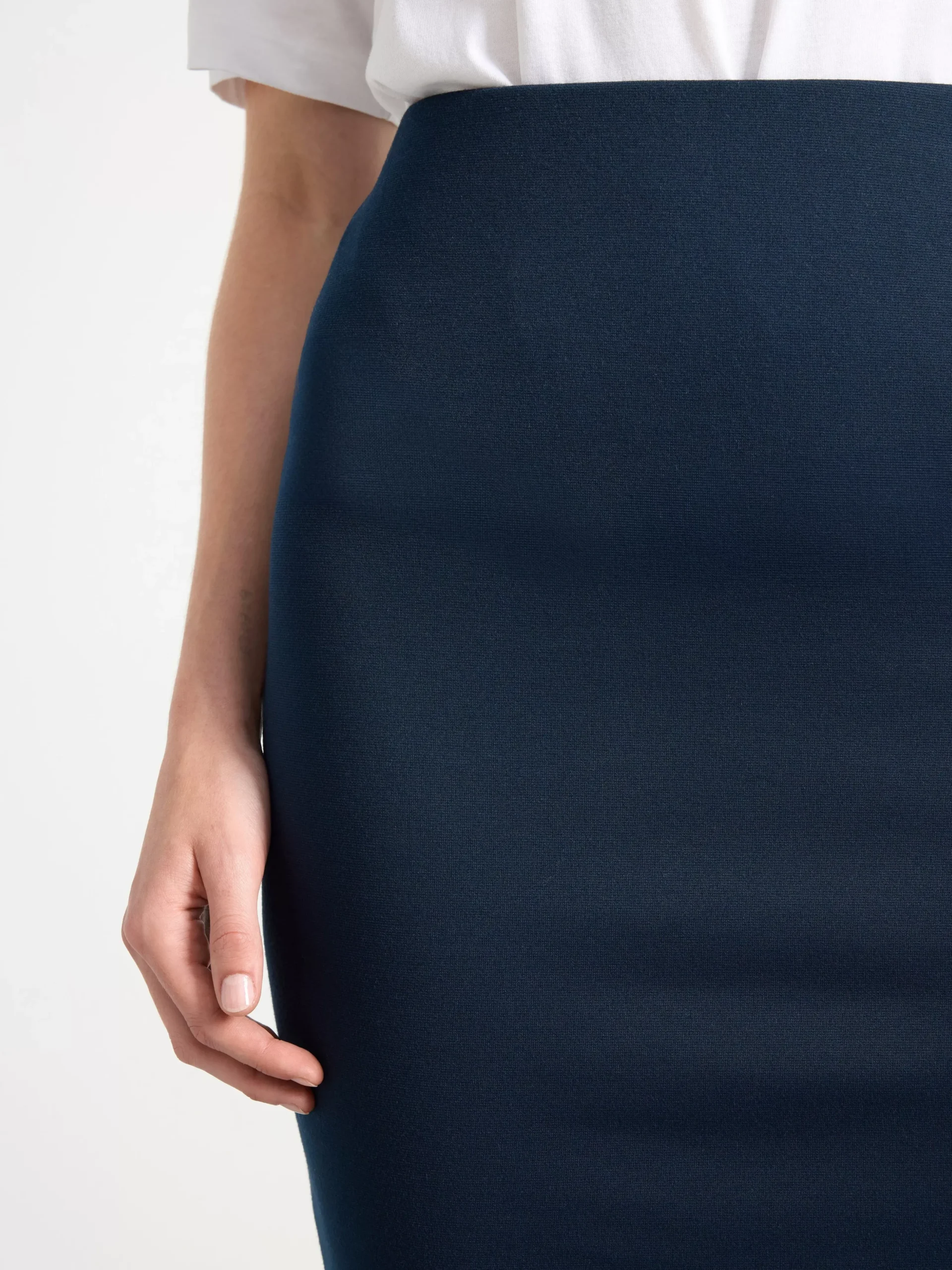 Kjolar>Lindex Pennkjol I Trika Navy