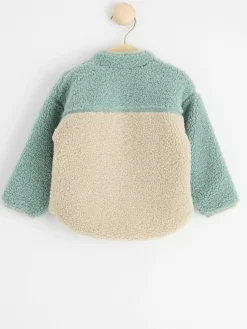 Ytterkläder>Lindex Pilejacka Med Kontrasterande Farger Light Beige
