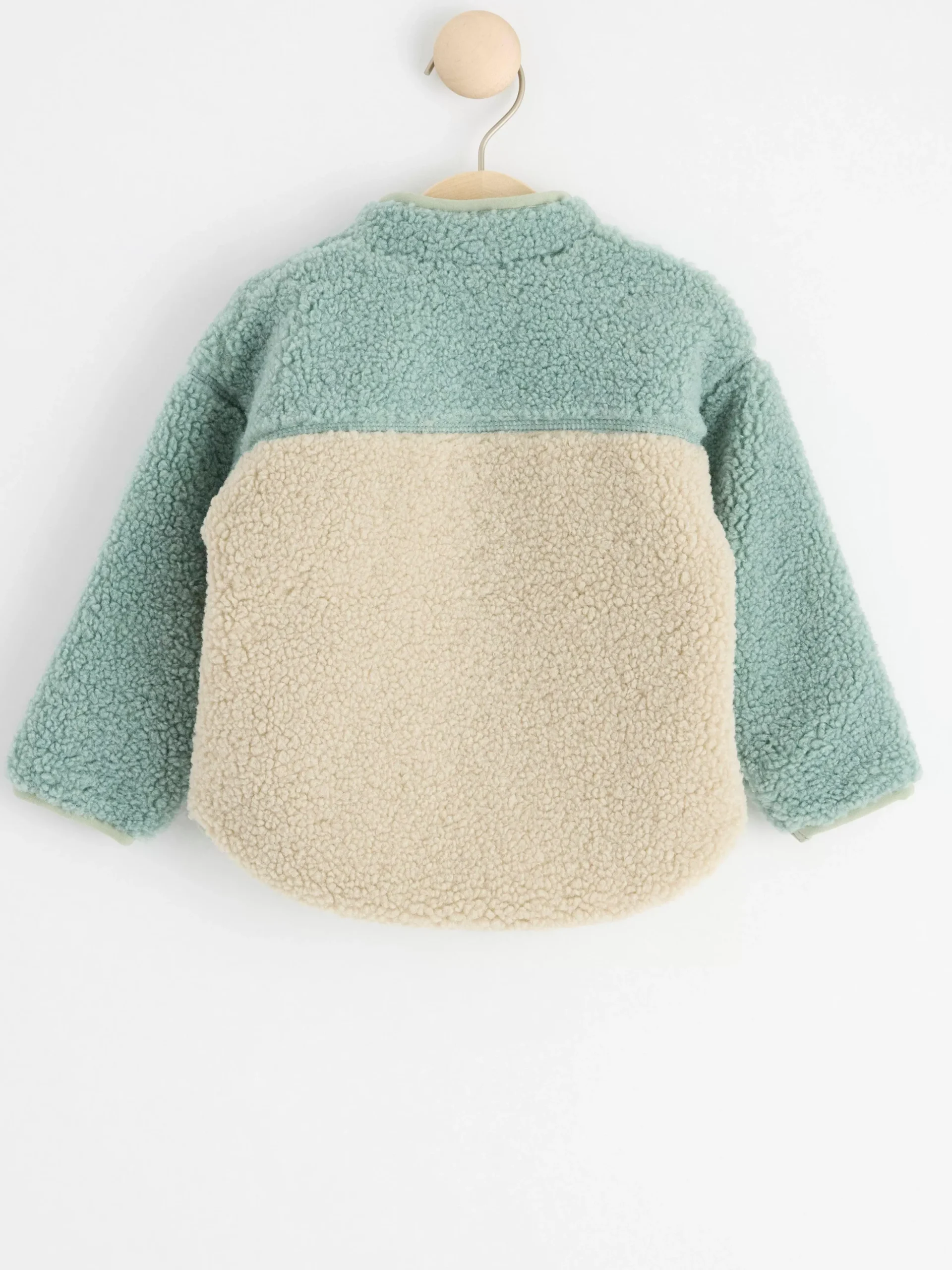 Ytterkläder>Lindex Pilejacka Med Kontrasterande Farger Light Beige