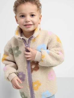 Ytterkläder>Lindex Pilejacka Med Monster Light Dusty Lilac