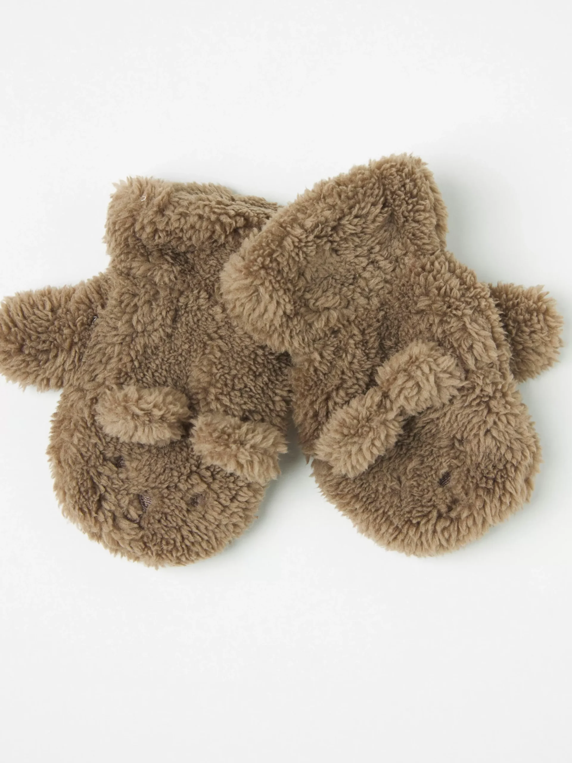 Accessoarer>Lindex Pilevantar Med Bjornmotiv Dark Khaki