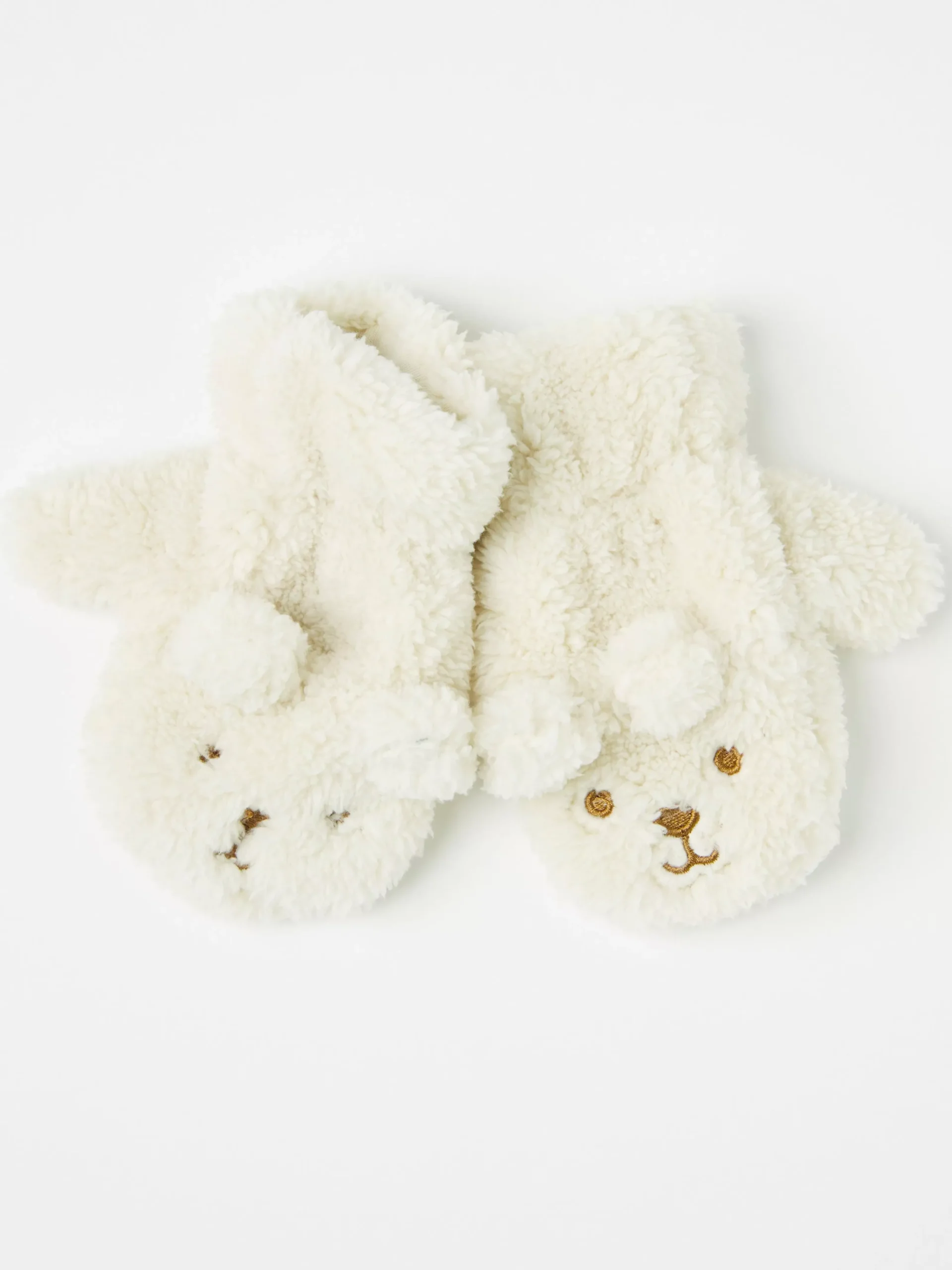 Accessoarer>Lindex Pilevantar Med Bjornmotiv Light Beige