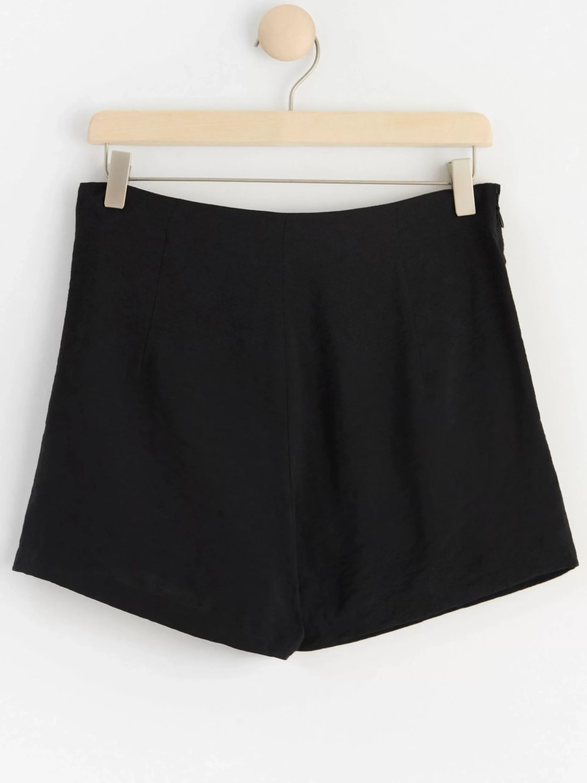 Shorts & Cykelbyxor>Lindex Plisserad Byxkjol Black