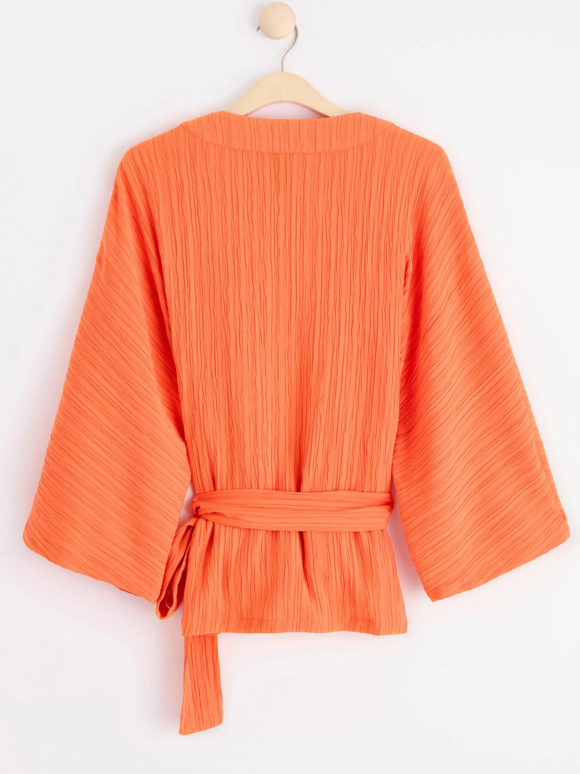 Kavajer>Lindex Plisserad Kimono Orange