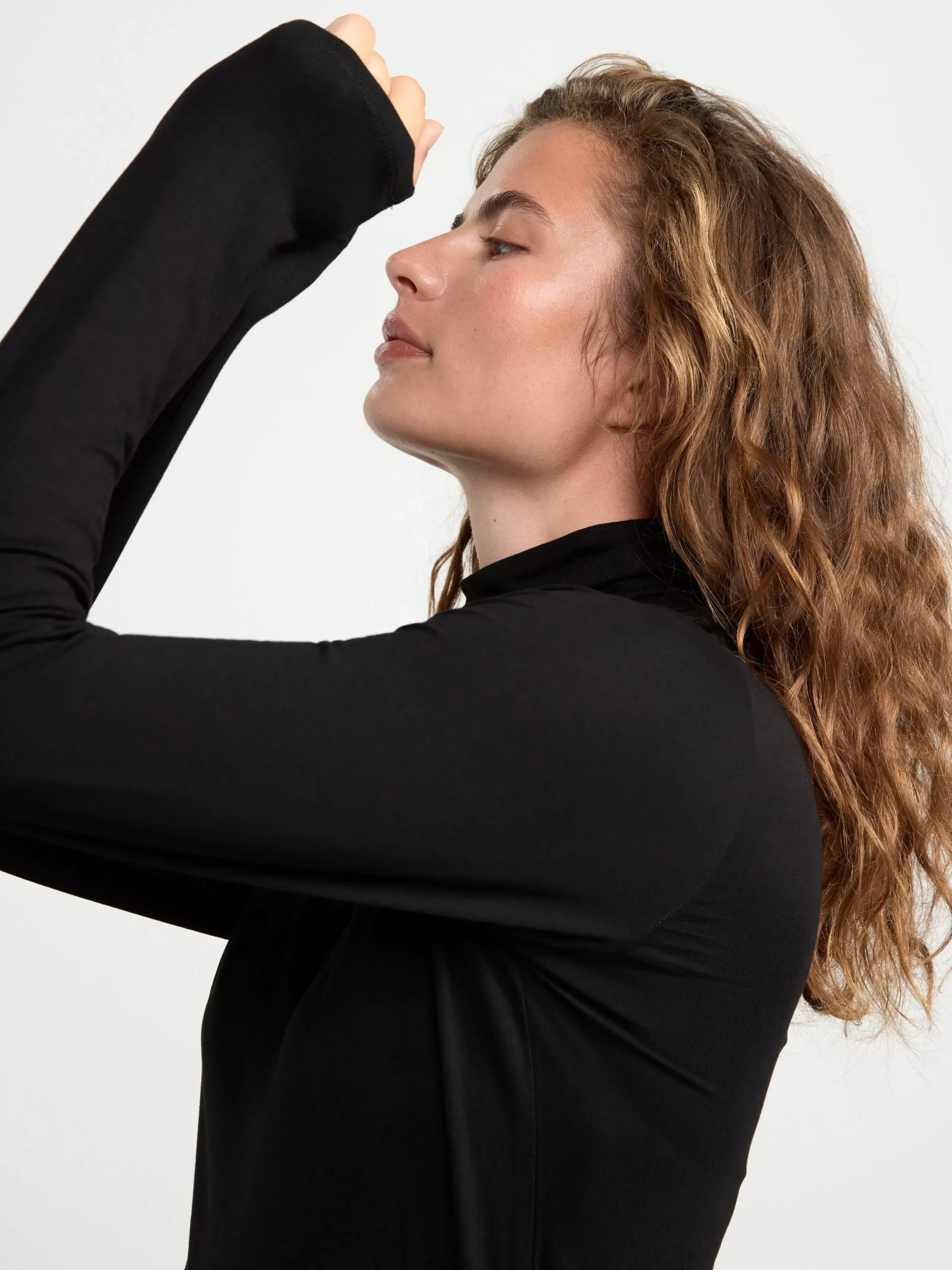 Toppar & T-Shirts>Lindex Polotroja Black