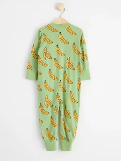 Pyjamas>Lindex Pyjamas Med Bananer Green