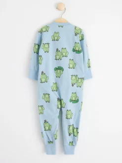 Pyjamas>Lindex Pyjamas Med Grodor Light Blue