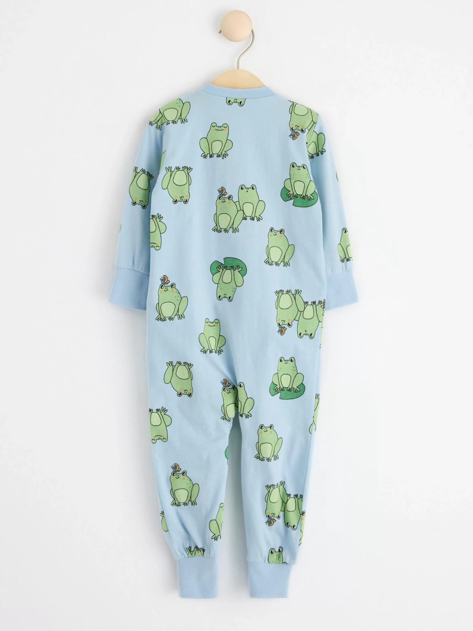 Pyjamas>Lindex Pyjamas Med Grodor Light Blue