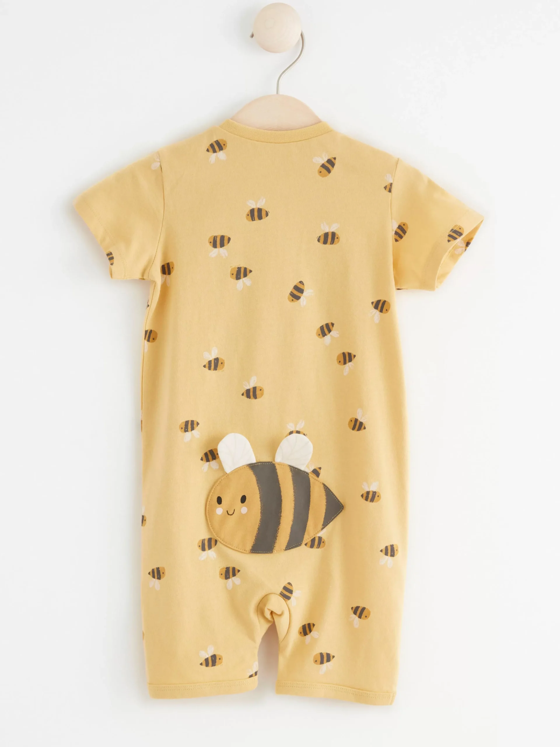 Pyjamas>Lindex Pyjamas Med Humlor Light Dusty Yellow