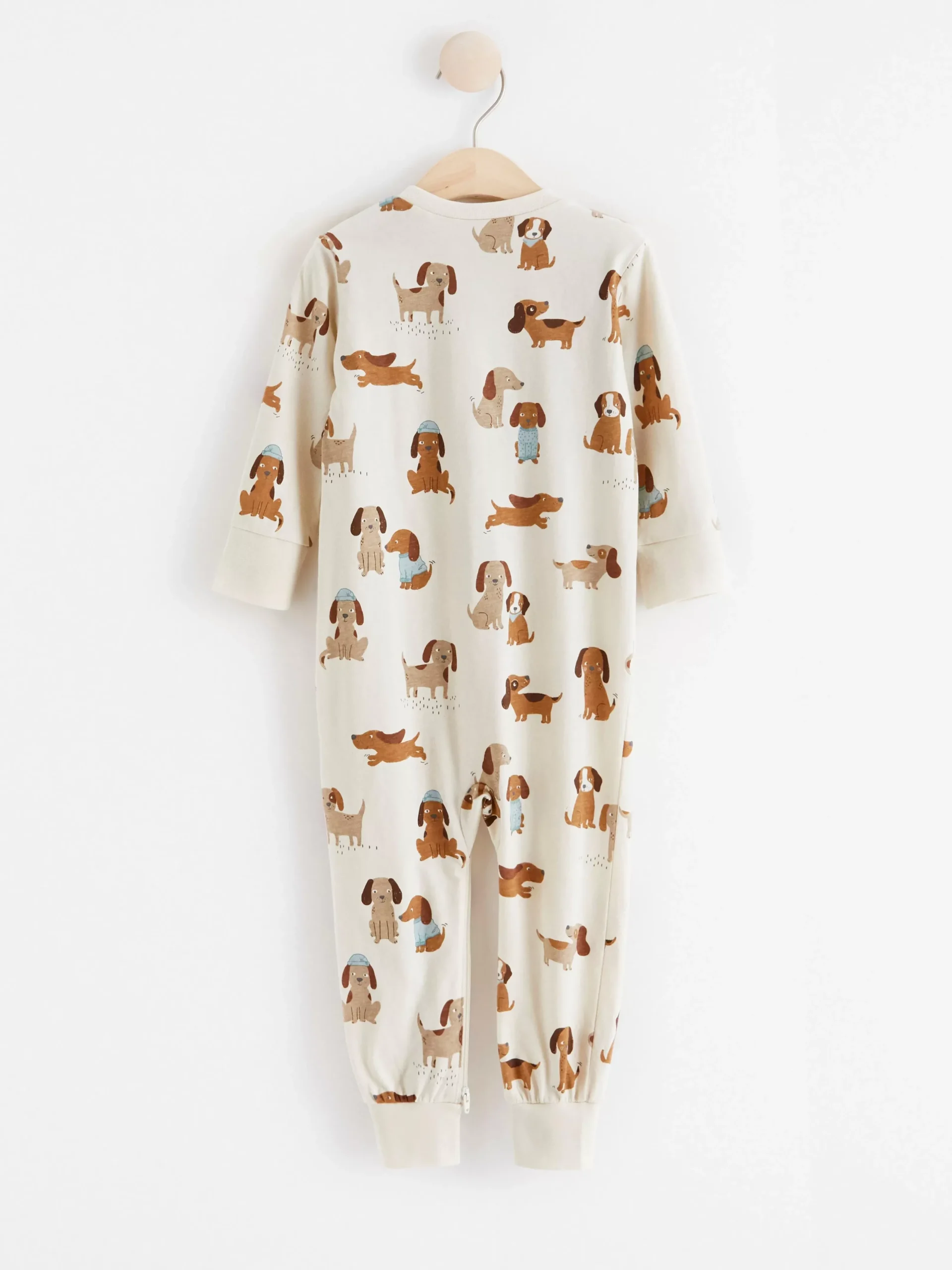 Pyjamas>Lindex Pyjamas Med Hundar Light Beige