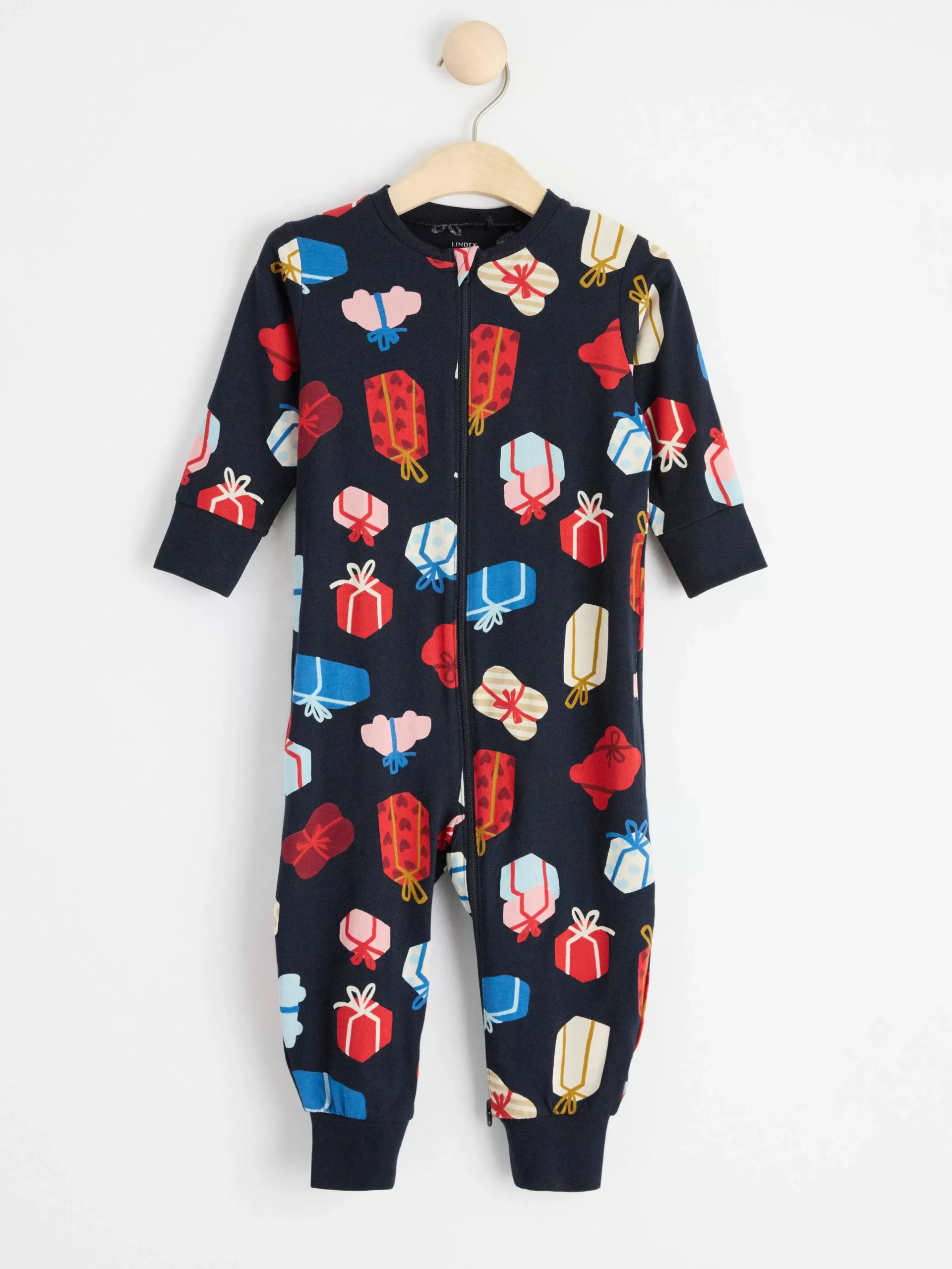 Pyjamas>Lindex Pyjamas Med Julklappar Dark Navy