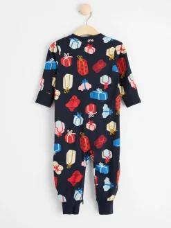Pyjamas>Lindex Pyjamas Med Julklappar Dark Navy