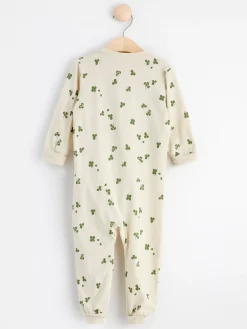 Pyjamas>Lindex Pyjamas Med Klover Light Beige