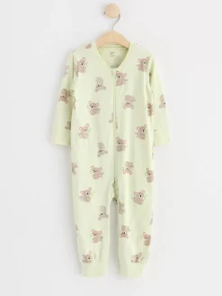 Pyjamas>Lindex Pyjamas Med Koalor Light Dusty Green
