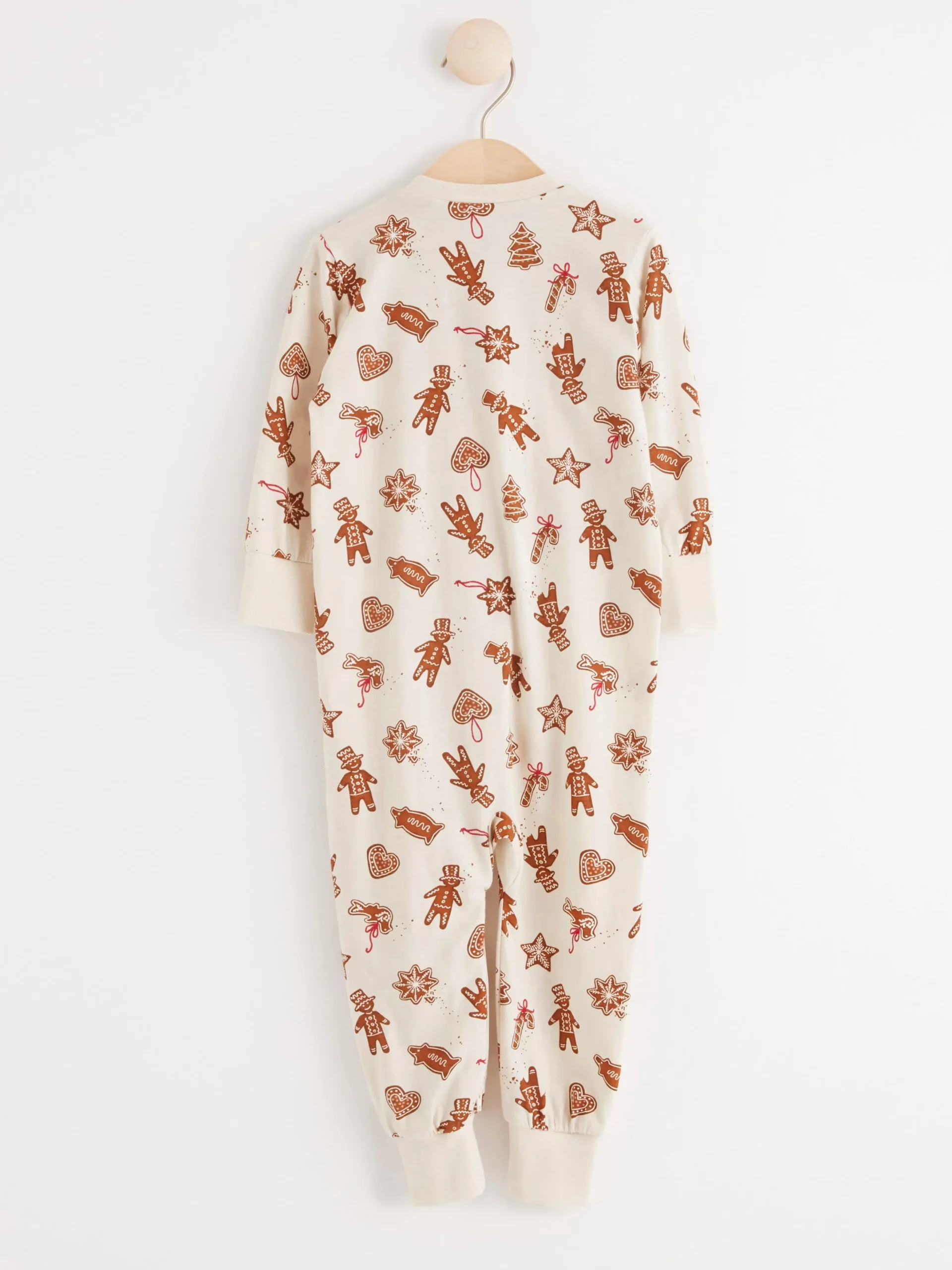 Pyjamas>Lindex Pyjamas Med Pepparkakor Light Beige