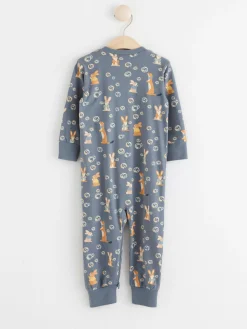 Pyjamas>Lindex Pyjamas Med Sapbubblor Dark Dusty Blue