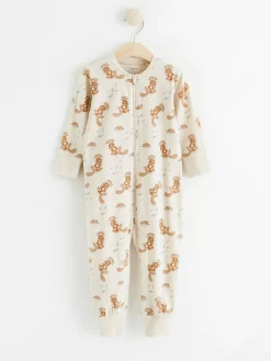 Pyjamas>Lindex Pyjamas Med Uttrar Light Beige