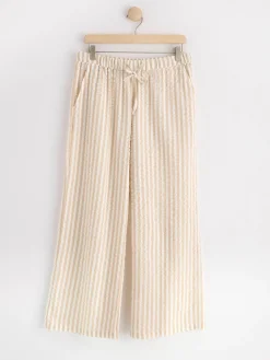 Nattplagg>Lindex Pyjamasbyxa I Backebolja Beige