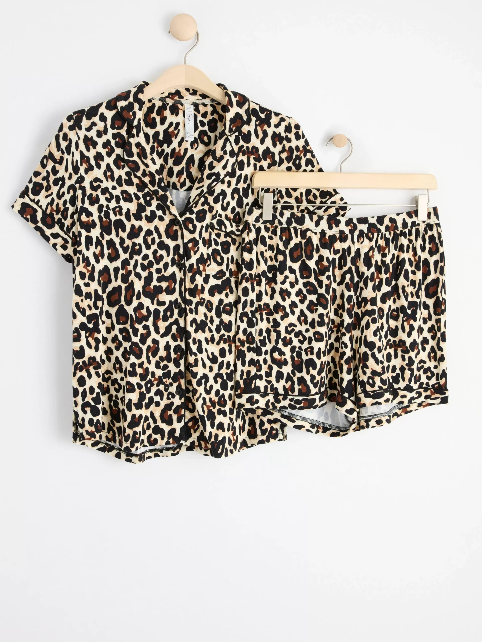 Nattplagg>Lindex Pyjamasset I Mjuk Trika Black