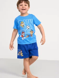 Nattplagg>Lindex Pyjamasset Med Paw Patrol Blue