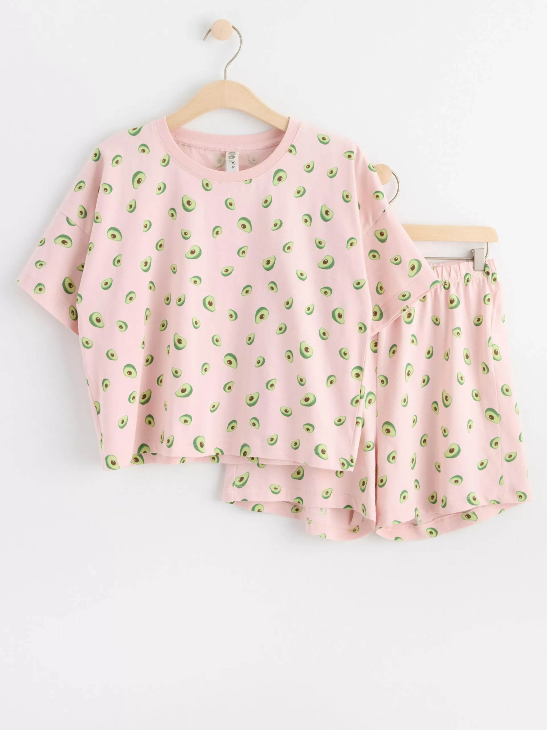 Nattplagg>Lindex Pyjamasset Med Topp Och Shorts Light Dusty Pink