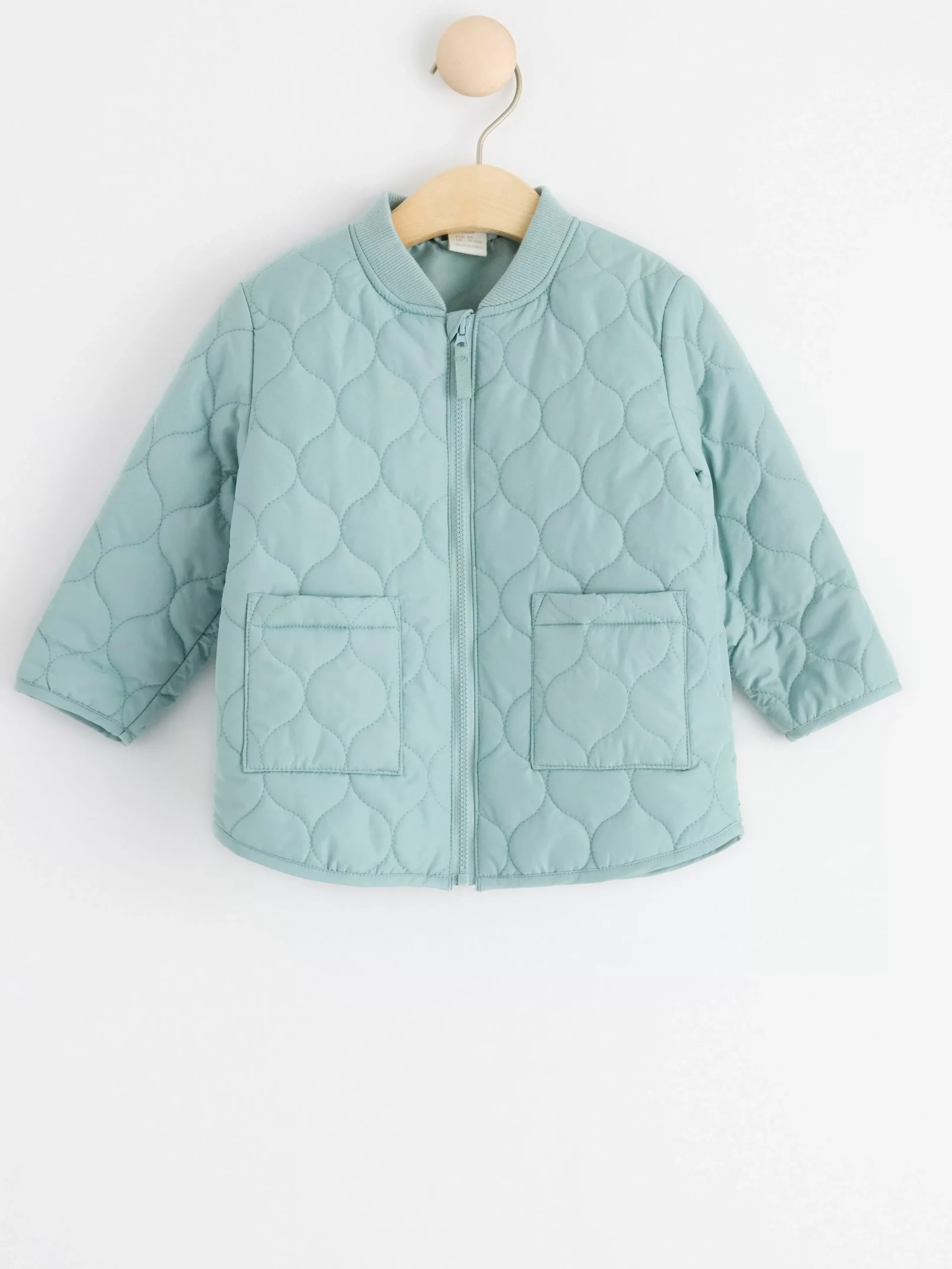 Ytterkläder>Lindex Quiltad Jacka Light Dusty Aqua