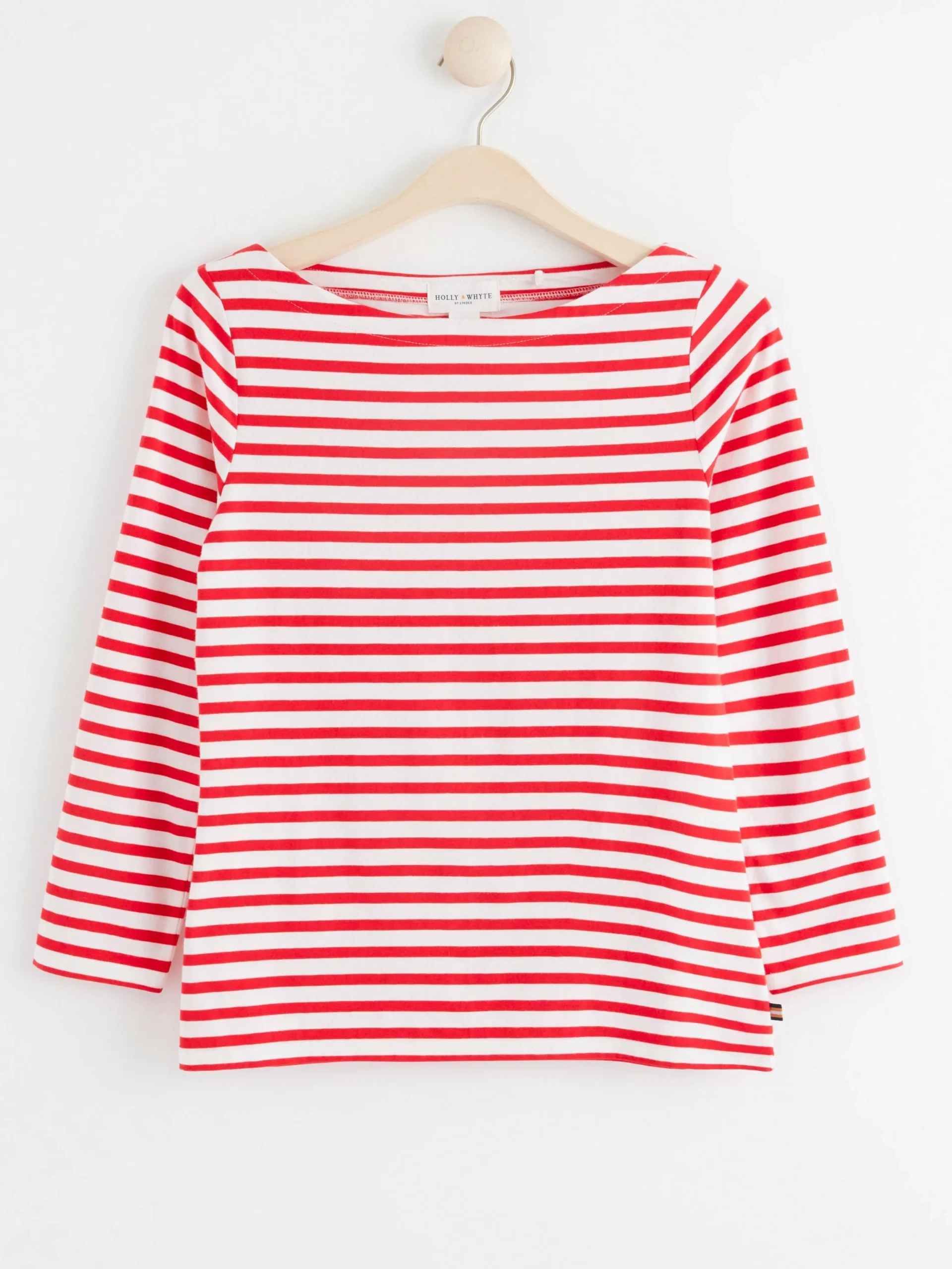 Toppar & T-Shirts>Lindex Randig Bomullstopp Red