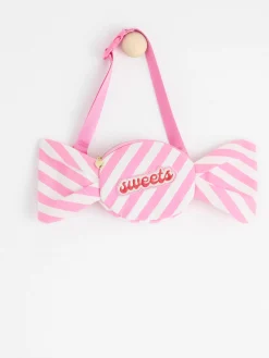 Accessoarer>Lindex Randig Godisvaska Light Pink