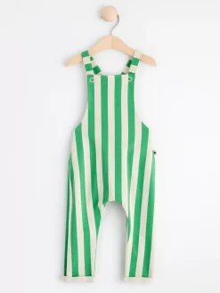 Byxor & Leggings>Lindex Randig Hangslebyxa Light Beige