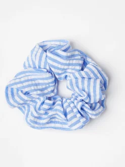 Accessoarer>Lindex Randig Scrunchie I Backebolja Blue