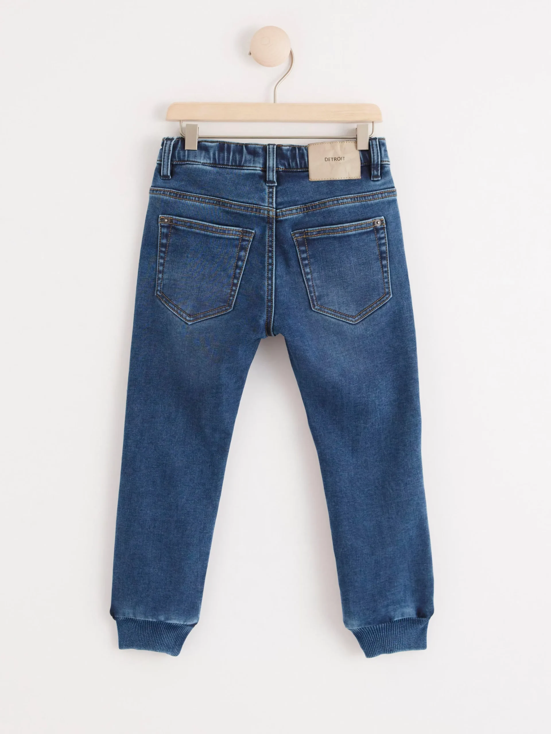 Jeans>Lindex Regular Fit Jeans Med Borstad Insida Denim