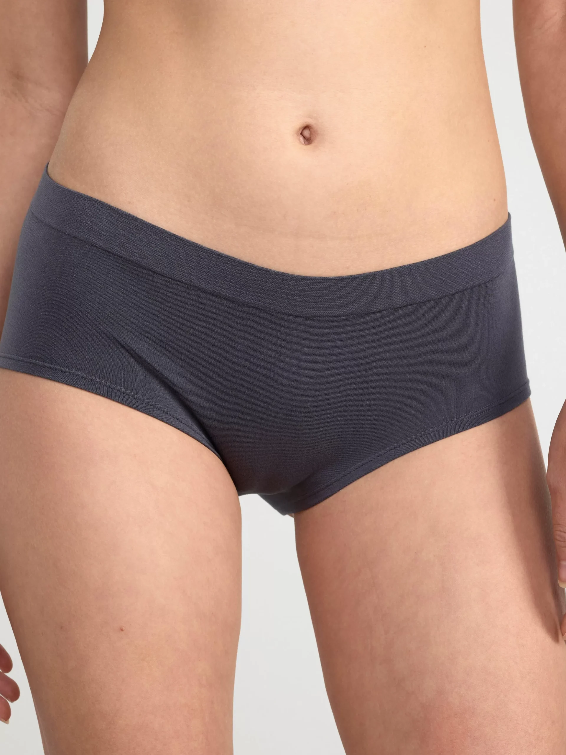 Trosor>Lindex Regular Waist Trosa Dark Grey