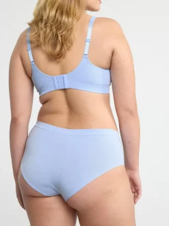 Trosor>Lindex Regular Waist Trosa Light Dusty Blue