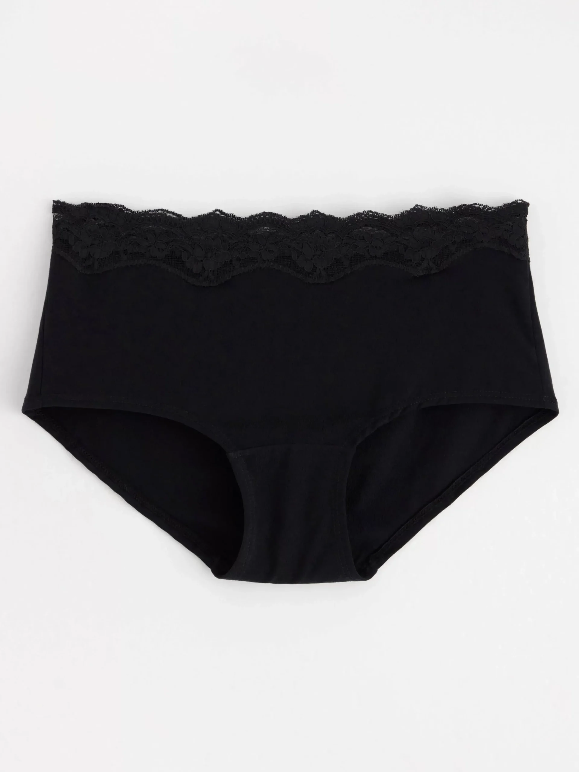 Trosor>Lindex Regular Waist Trosa Black