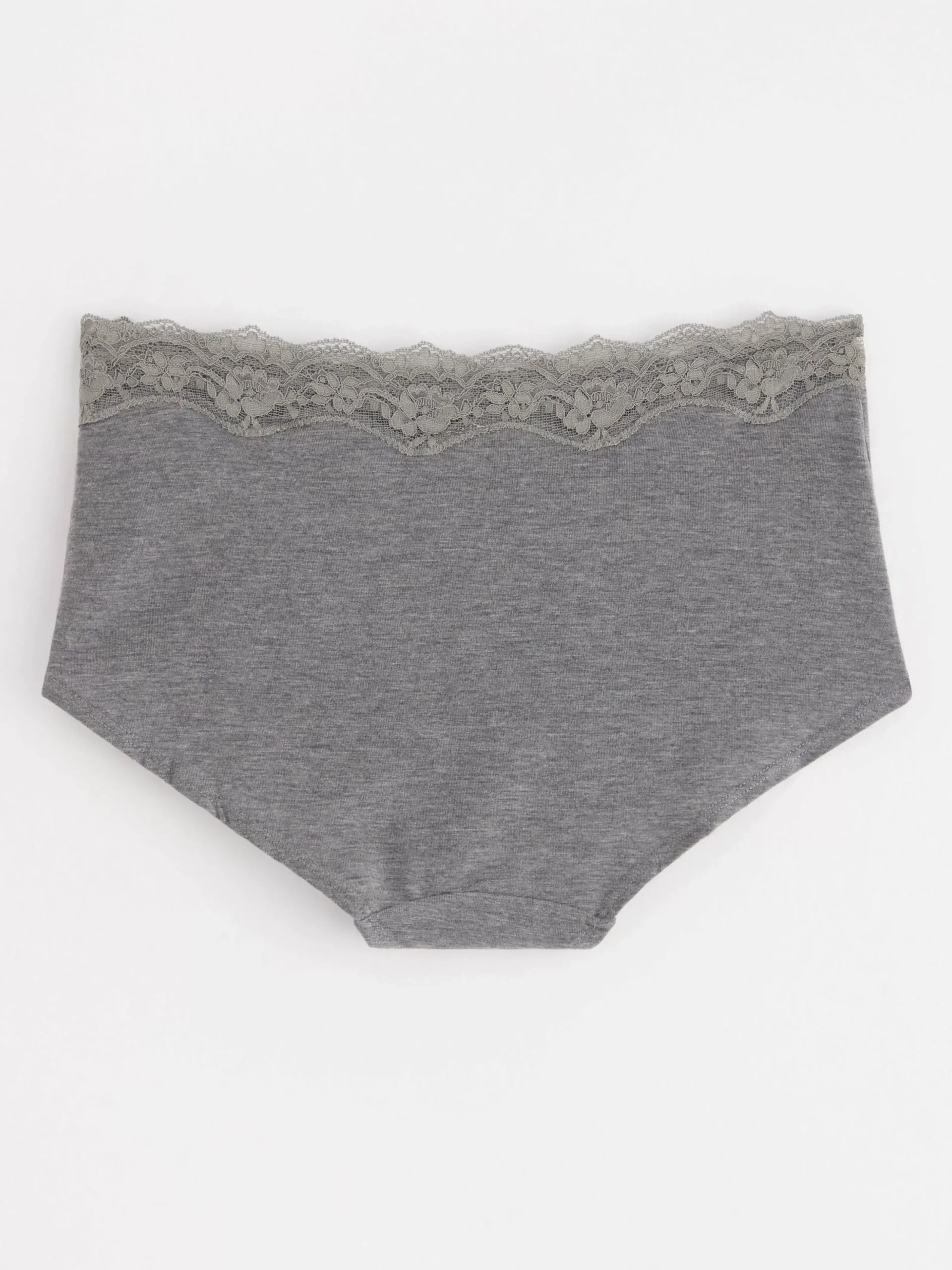 Trosor>Lindex Regular Waist Trosa Grey Melange