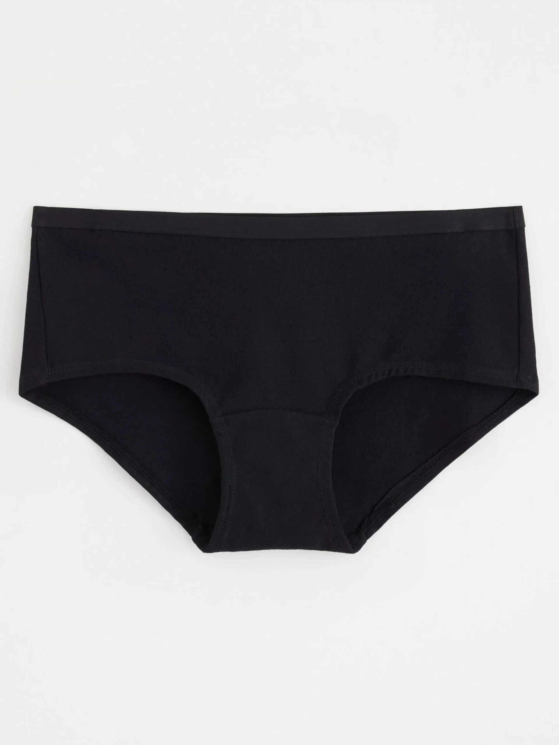 Trosor>Lindex Regular Waist Trosa I Bomull Black