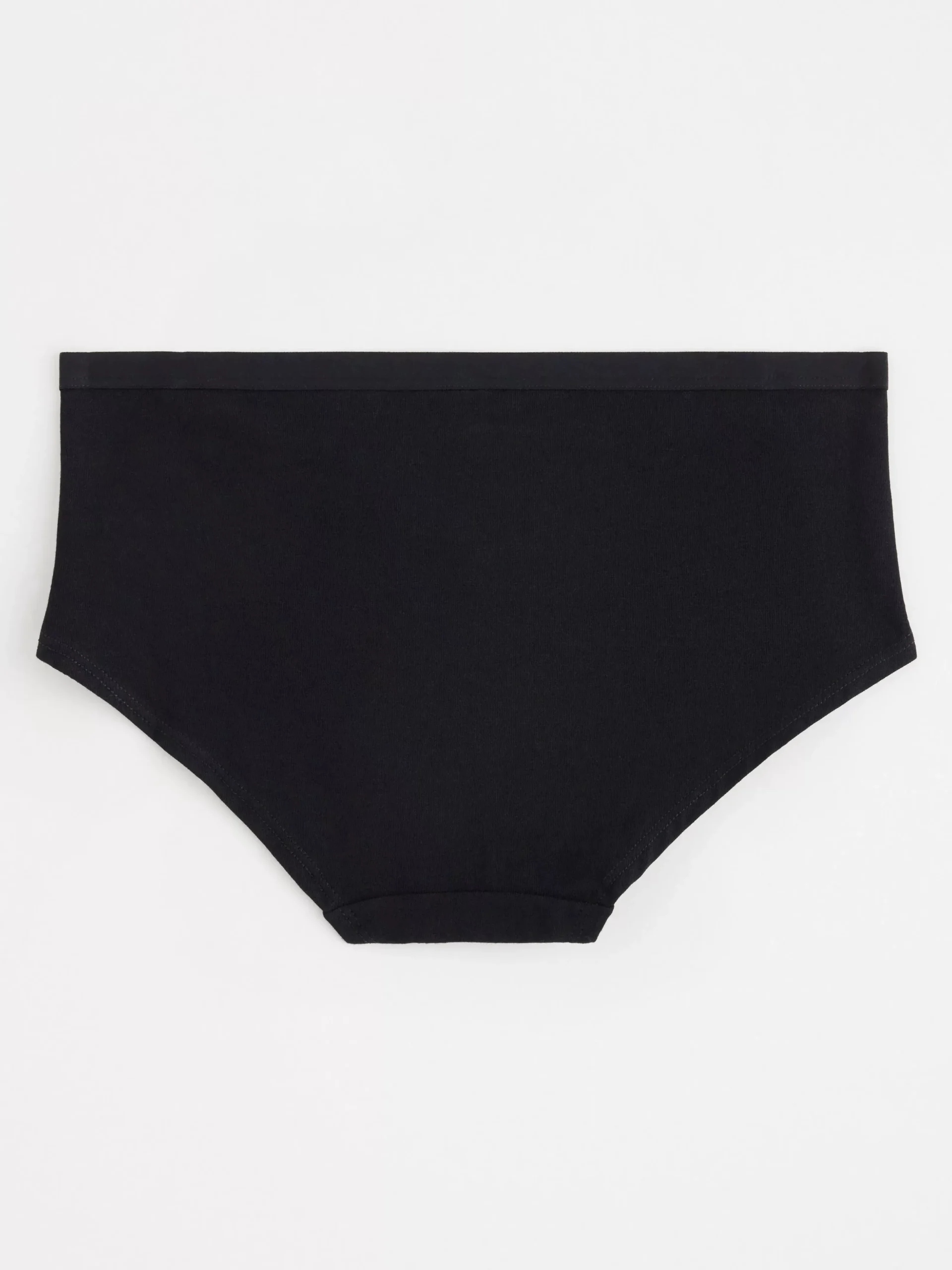 Trosor>Lindex Regular Waist Trosa I Bomull Black
