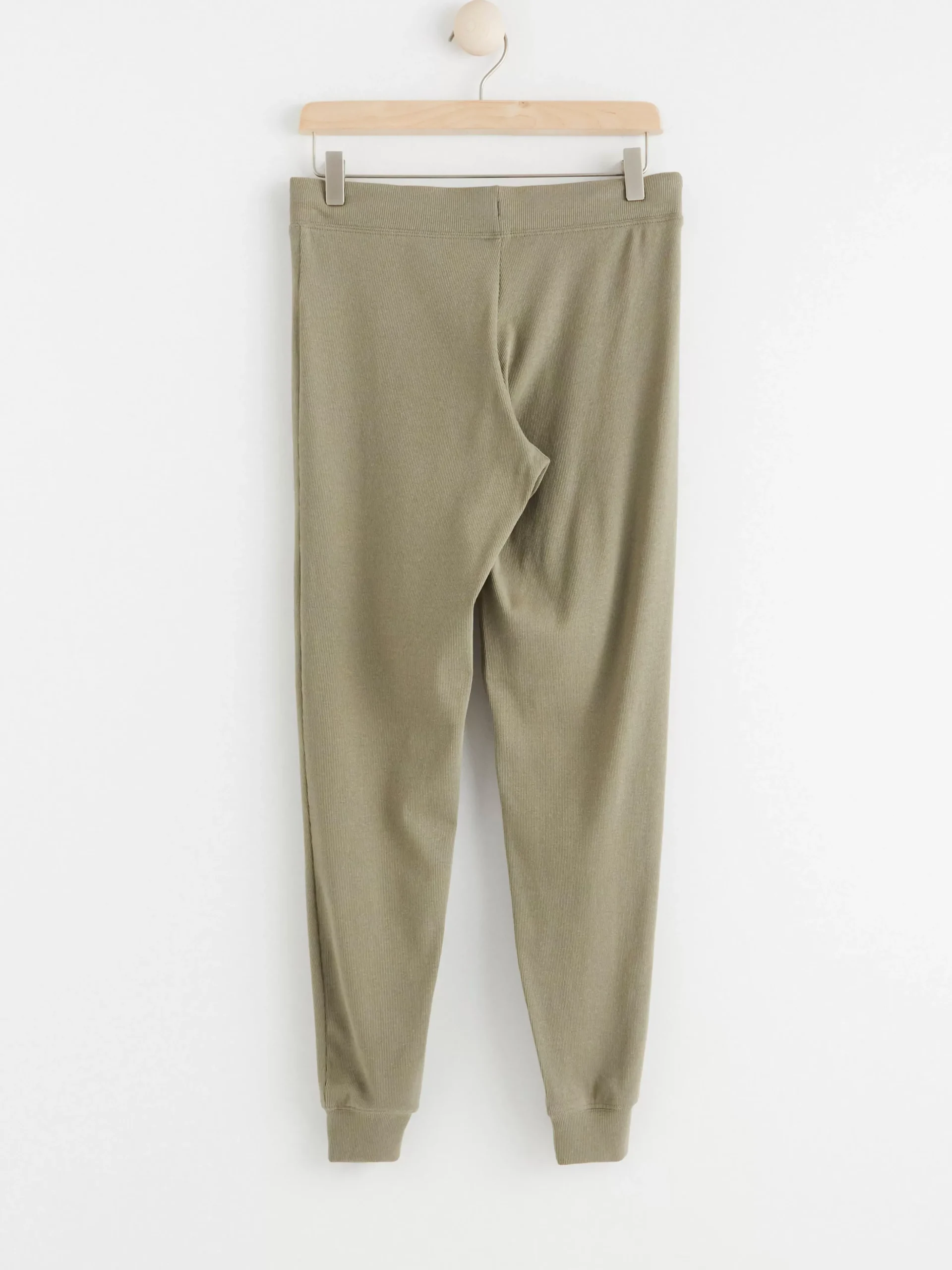 Nattplagg>Lindex Ribbad Pyjamasbyxa Khaki