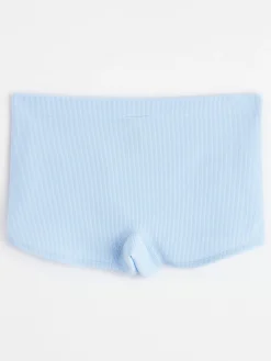 Underkläder>Lindex Ribbad Seamless Trosa Light Blue