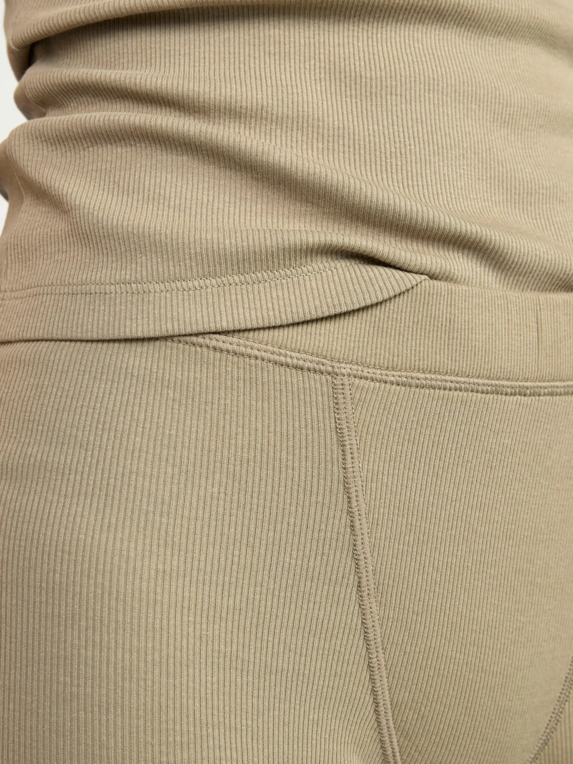 Nattplagg>Lindex Ribbade Boxershorts Khaki