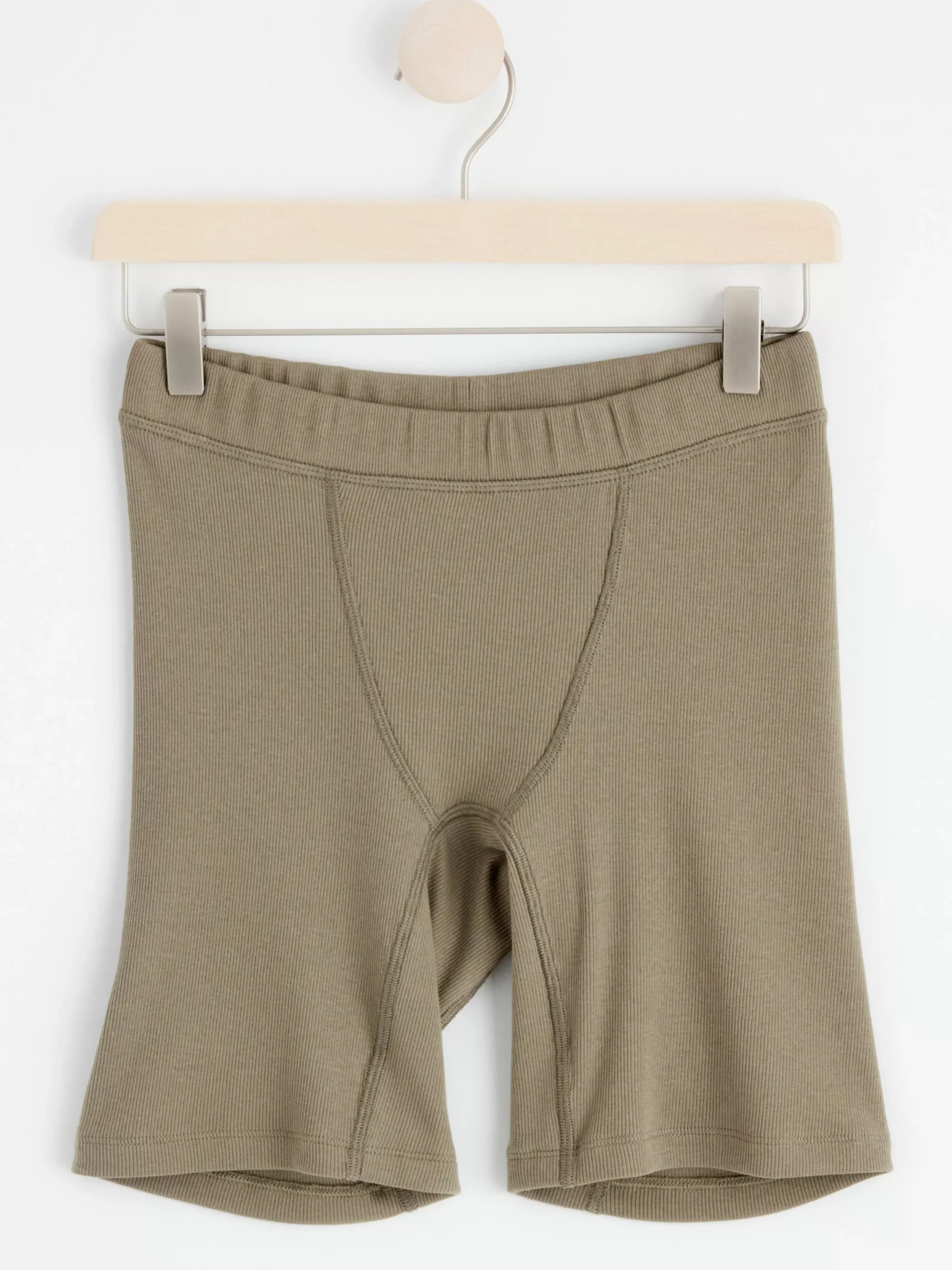 Nattplagg>Lindex Ribbade Boxershorts Khaki