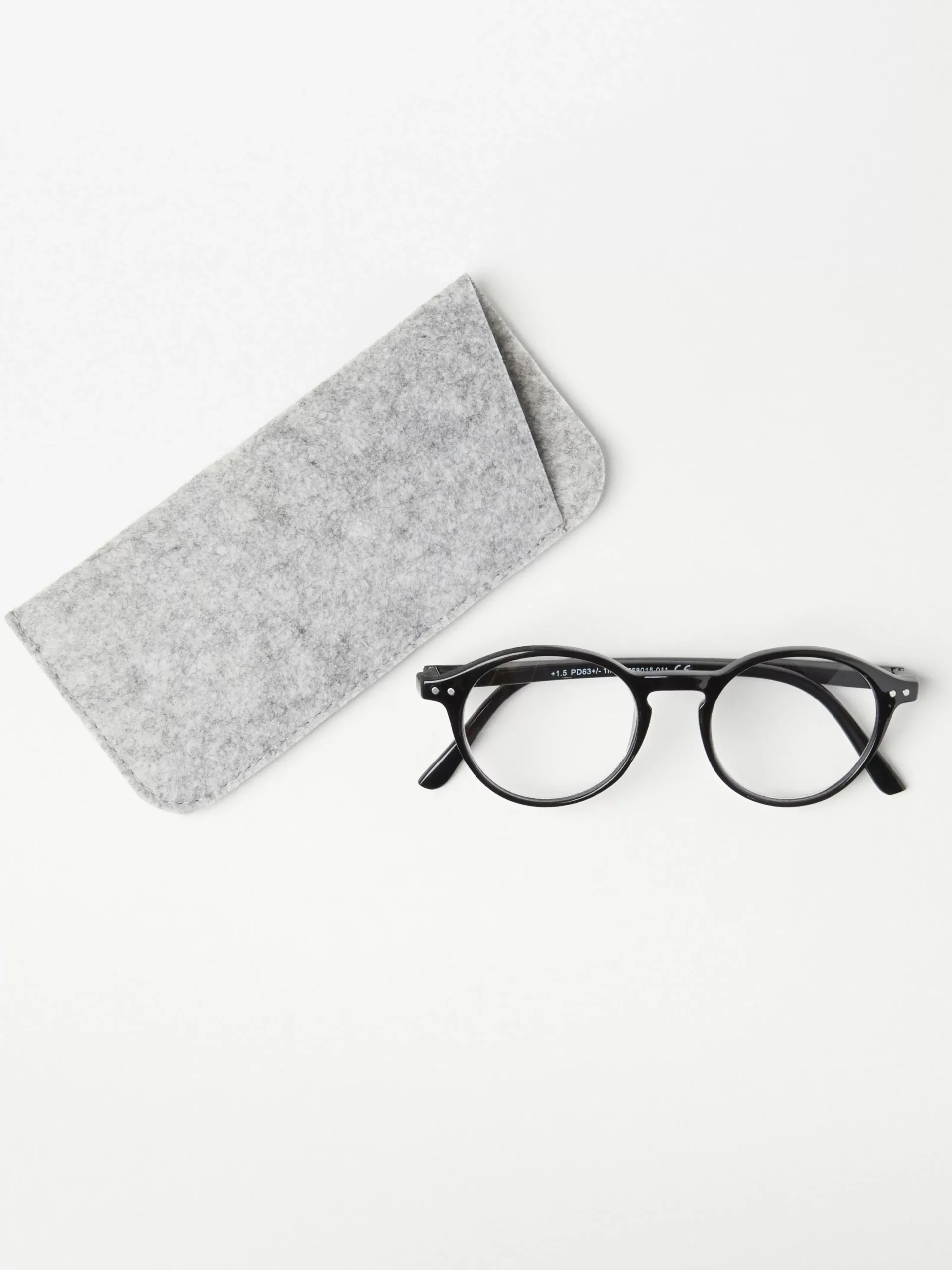 Accessoarer>Lindex Runda Lasglasogon Black
