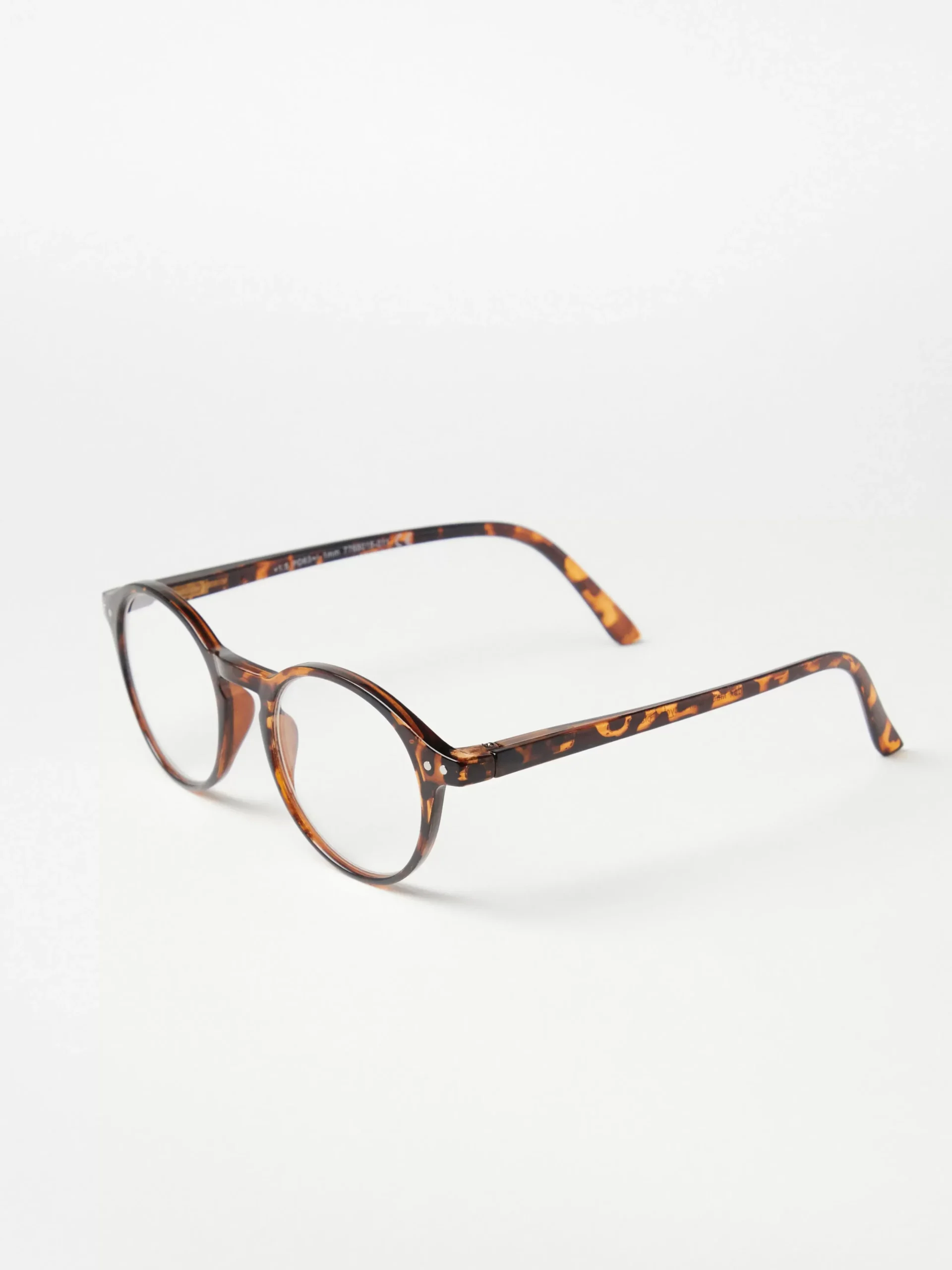 Accessoarer>Lindex Runda Lasglasogon Brown