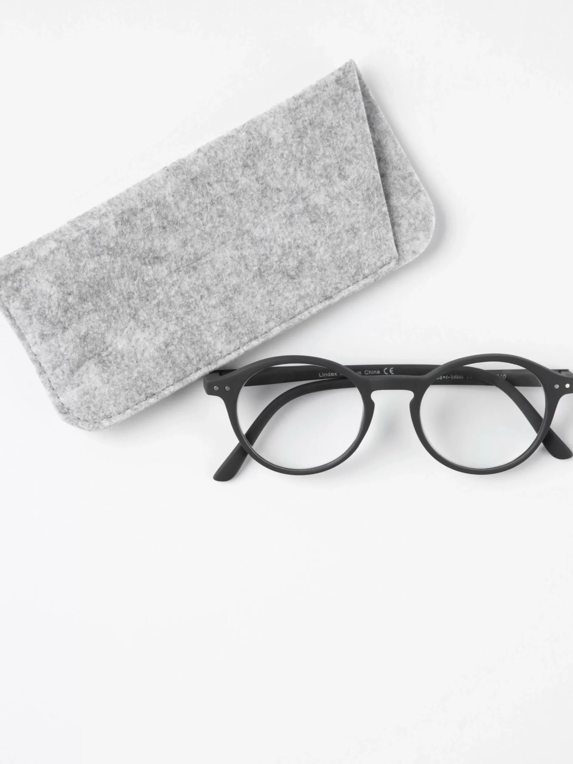 Accessoarer>Lindex Runda Lasglasogon Dark Dusty Blue