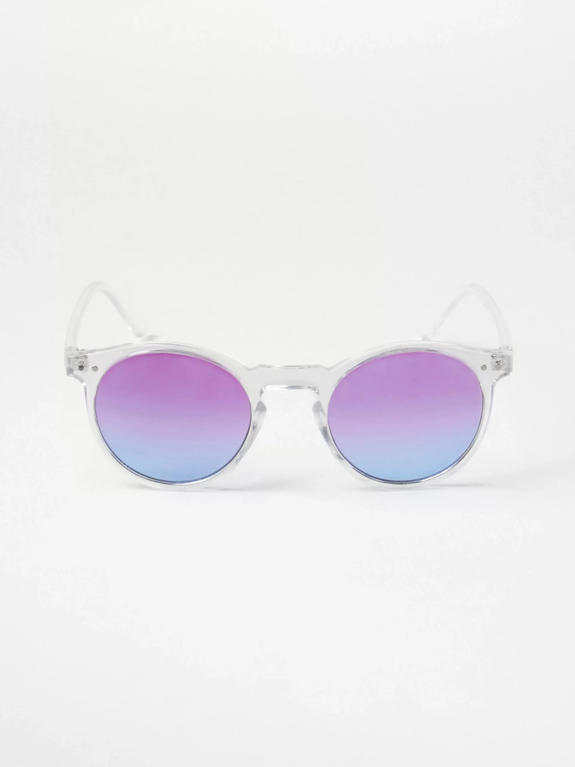 Accessoarer>Lindex Runda Solglasogon Transparent