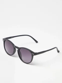 Accessoarer>Lindex Runda Solglasogon Black