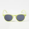 Accessoarer>Lindex Runda Solglasogon Lime