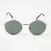 Accessoarer>Lindex Runda Solglasogon Dam Khaki