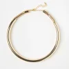 Accessoarer>Lindex Runt Metallhalsband Gold